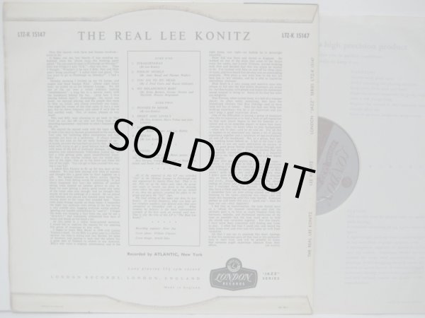 画像2: LEE KONITZ / The Real Lee Konitz