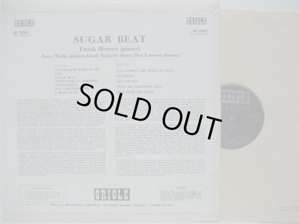 画像2: FRANK HORROX / Sugar Beat