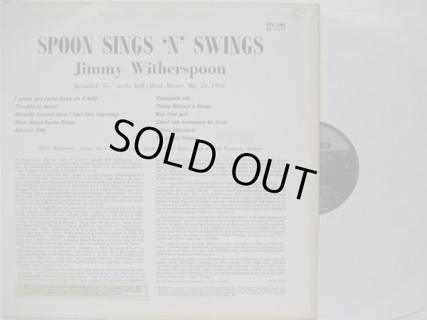 画像2: JIMMY WITHERSPOON / Spoon Sings `N' Swings