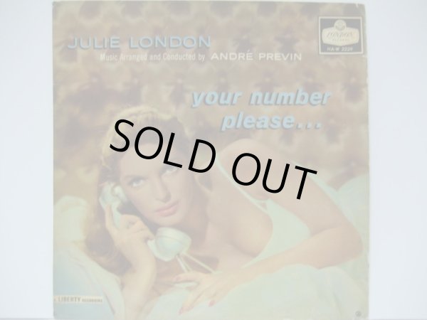 画像1: JULIE LONDON / Your Number Please