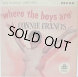 画像: CONNIE FRANCIS / Where The Boys Are ( EP )