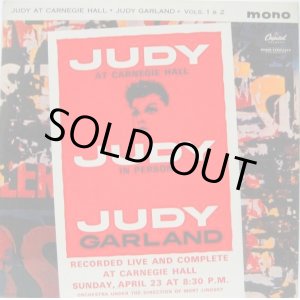 画像: JUDY GARLAND / Judy At Carnegie Hall