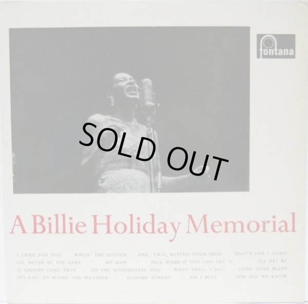 画像1: BILLIE HOLIDAY / A Billie Holiday Memorial