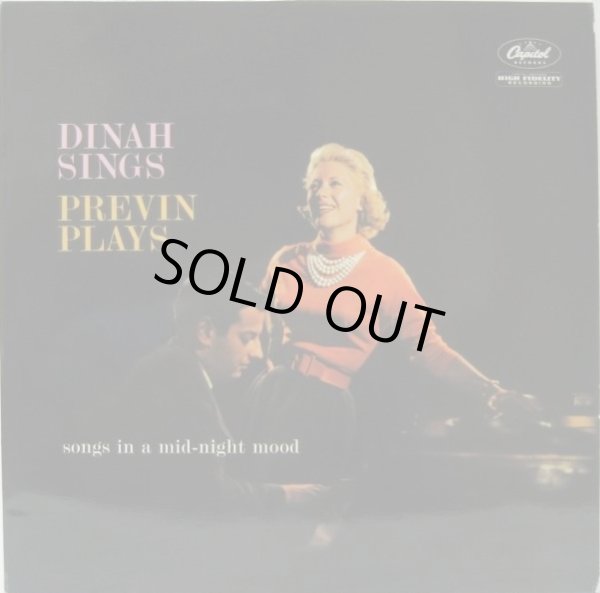 画像1: DINAH SHORE / Dinah Sings, Previn Plays