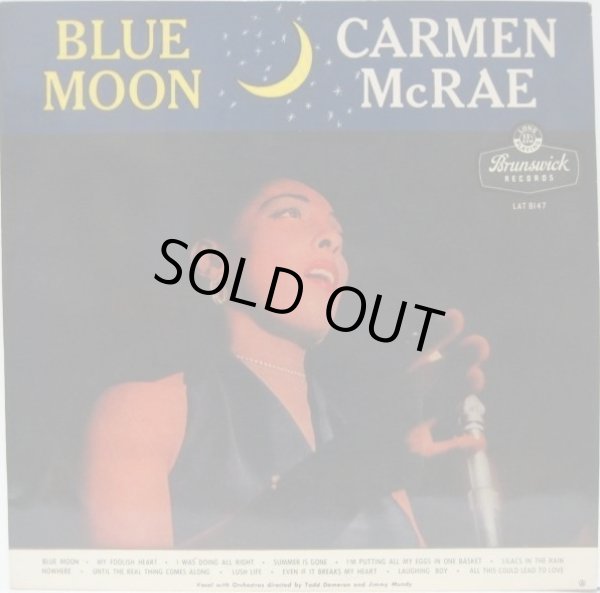 画像1: CARMEN McRAE / Blue Moon