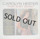 画像: CAROLYN HESTER / That's My Song