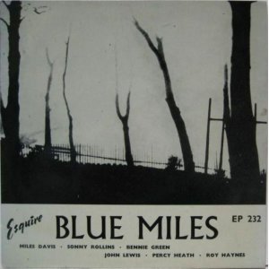 画像: MILES DAVIS SEXTET / Blue Miles ( EP )