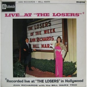 画像: ANN RICHARDS with THE BILL MARX TRIO / Live At The Losers