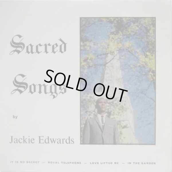 画像1: JACKIE EDWARDS / Sacred Songs ( EP )