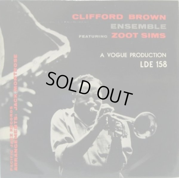 画像1: CLIFFORD BROWN / Ensemble Featuring Zoot Sims ( 10inch )