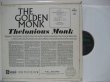 画像2: THELONIOUS MONK / The Golden Monk