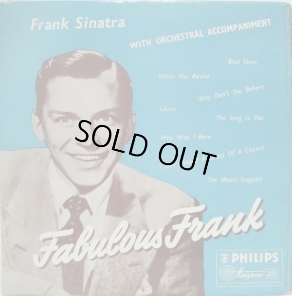 画像1: FRANK SINATRA / Fabulous Frank ( 10inch )