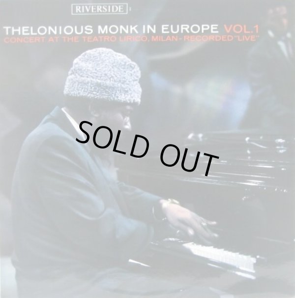 画像1: THELONIOUS MONK QUARTET / Thelonious Monk In Europe Vol.1