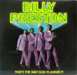 画像1: BILLY PRESTON / That's The Way God Planned It