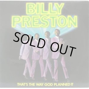 画像: BILLY PRESTON / That's The Way God Planned It