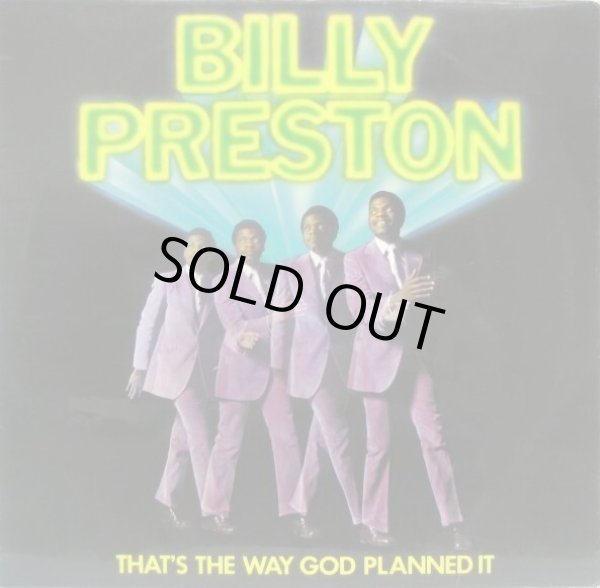 画像1: BILLY PRESTON / That's The Way God Planned It