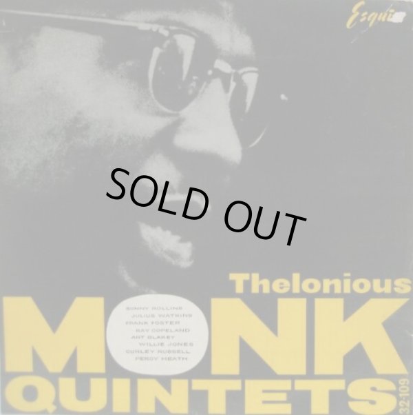 画像1: THELONIOUS MONK / Thelonious Monk Quintets