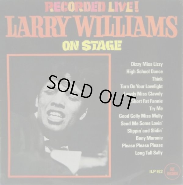 画像1: LARRY WILLIAMS / Larry Williams On Stage