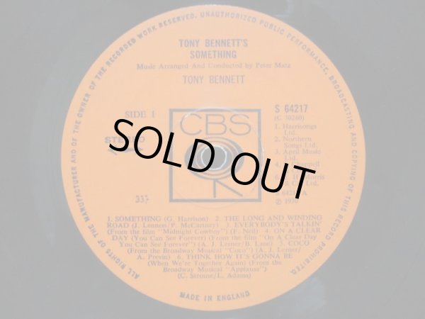画像3: TONY BENNETT / Tony Bennett's Something