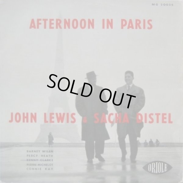 画像1: JOHN LEWIS & SACHA DISTEL / Afternoon In Paris