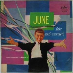 画像: JUNE CHRISTY / Fair And Warmer!