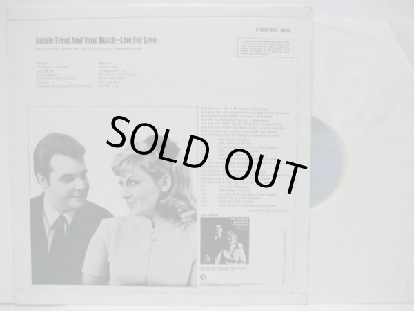 画像2: JACKIE TRENT & TONY HATCH / Live For Love