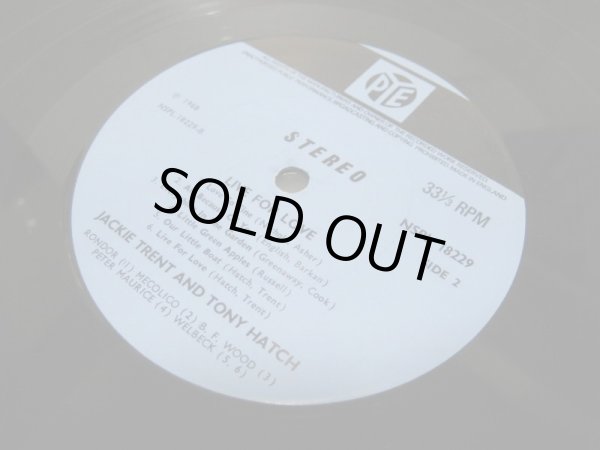 画像4: JACKIE TRENT & TONY HATCH / Live For Love