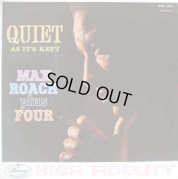 画像1: MAX ROACH PLUS FOUR / Quiet As It's Kept