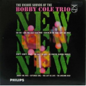 画像: BOBBY COLE TRIO / New! New! New!