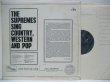 画像2: SUPREMES / The Supremes Sing Country, Western & Pop