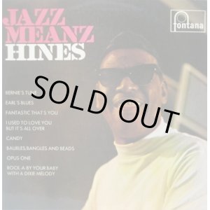 画像: EARL HINES / Jazz Meanz Hines!