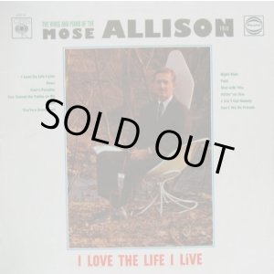 画像: MOSE ALLISON / I Love The Life I Live