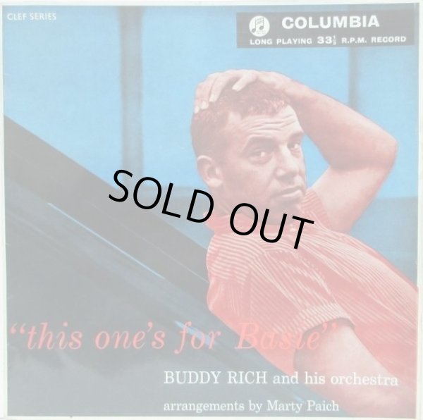 画像1: BUDDY RICH & HIS ORCHESTRA / This One's For Basie