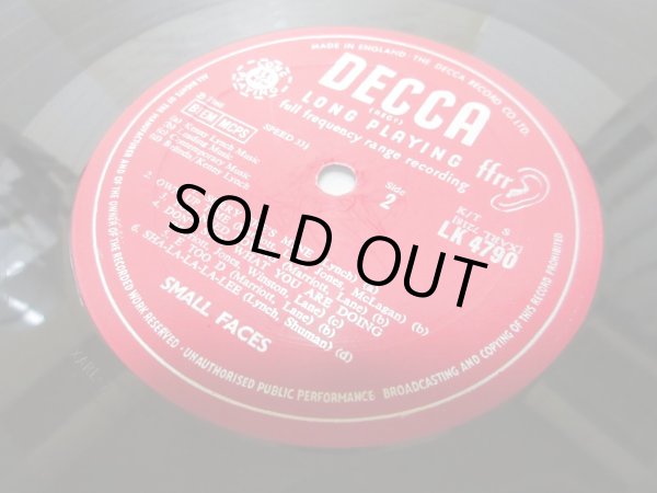 画像4: SMALL FACES / Small Faces