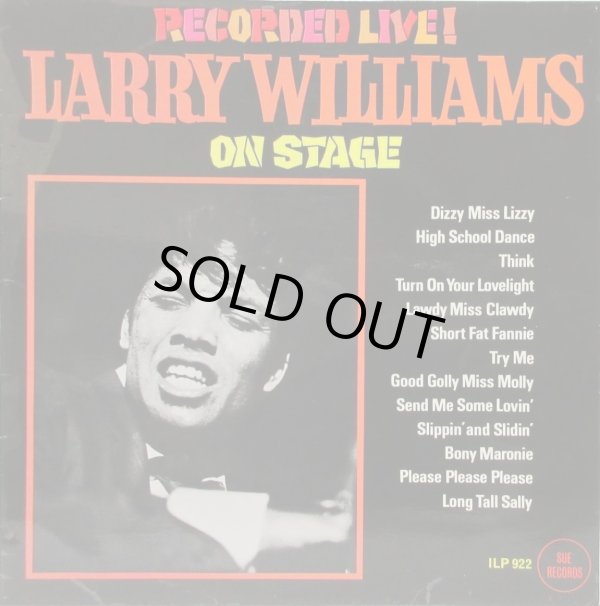 画像1: LARRY WILLIAMS / Larry Williams On Stage