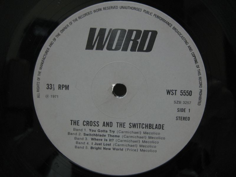 画像3: RALPH CARMICHAEL / The Cross And The Switchblade