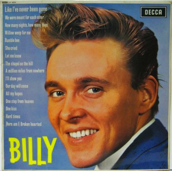 画像1: BILLY FURY / Billy