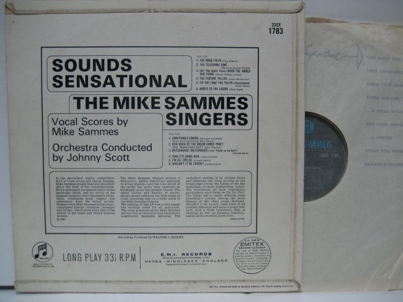 画像2: MIKE SAMMES SINGERS / Sounds Sensational