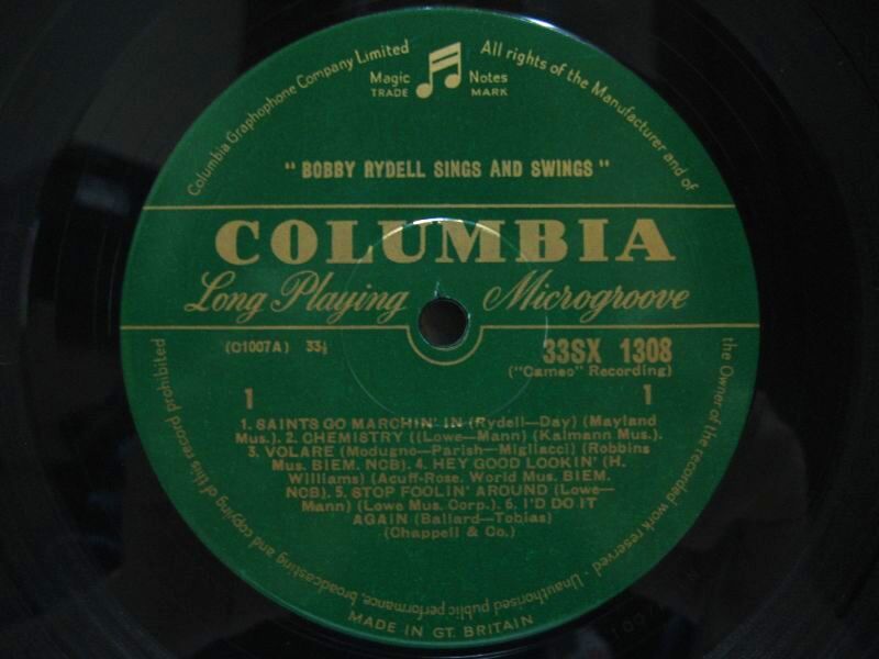 画像3: BOBBY RYDELL / Sings And Swings