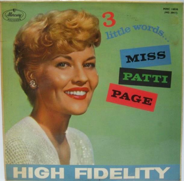 画像1: PATTI  PAGE / Three Little Words