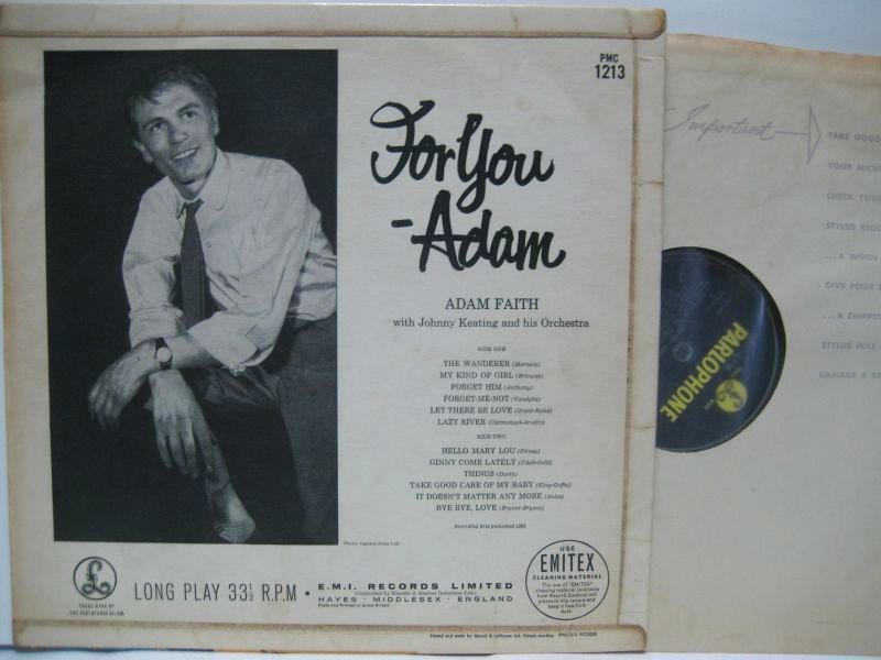 画像2: ADAM FAITH / For You