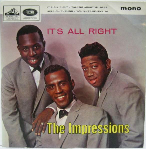 画像1: IMPRESSIONS / It's All Right ( EP )