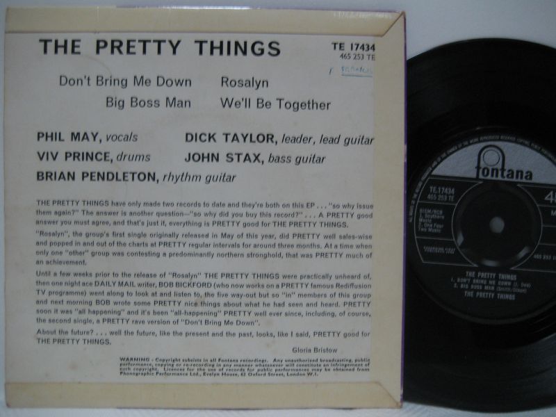 PRETTY THINGS / The Pretty Things ( EP ) - 大塚レコード