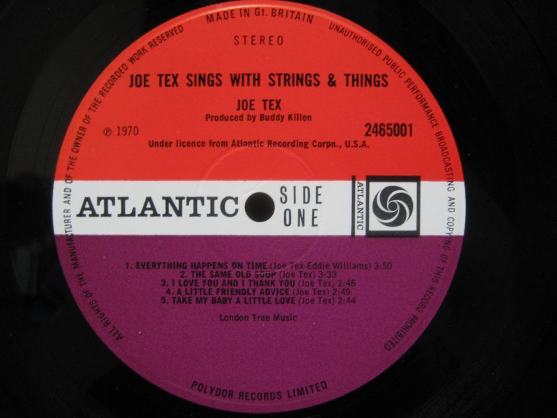 画像3: JOE TEX / Sings With Strings & Things