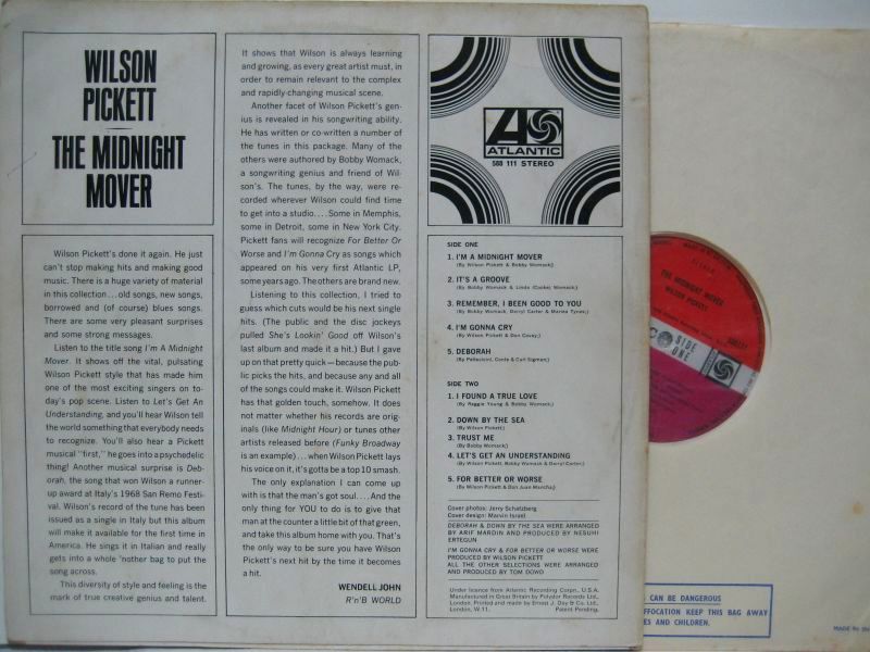 画像2: WILSON PICKETT / The Midnight Mover