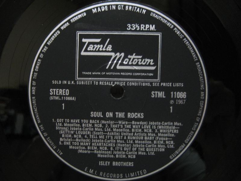 画像3: ISLEY BROTHERS / Soul On The Rocks