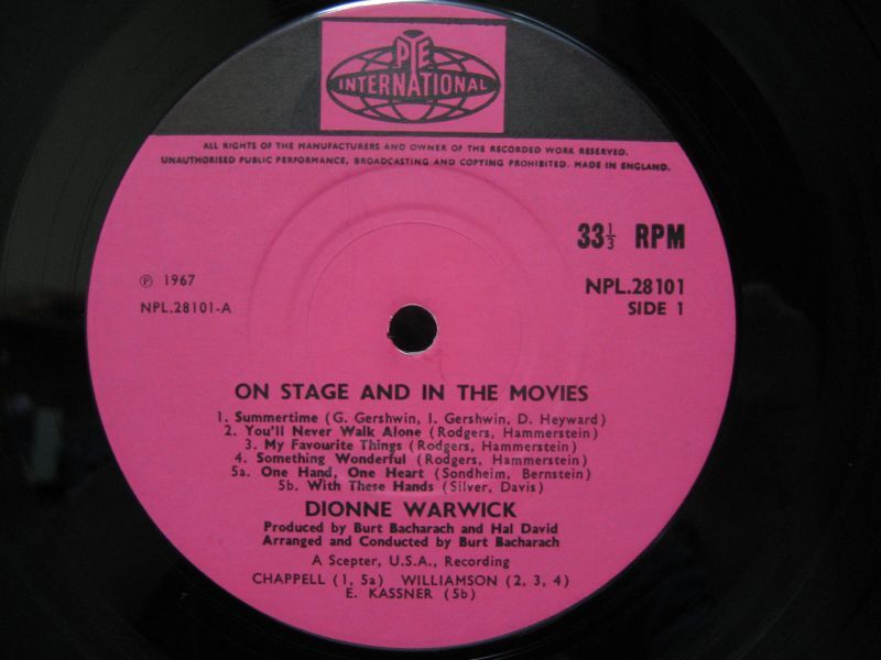 画像3: DIONNE WARWICK / On Stage And In The Movies