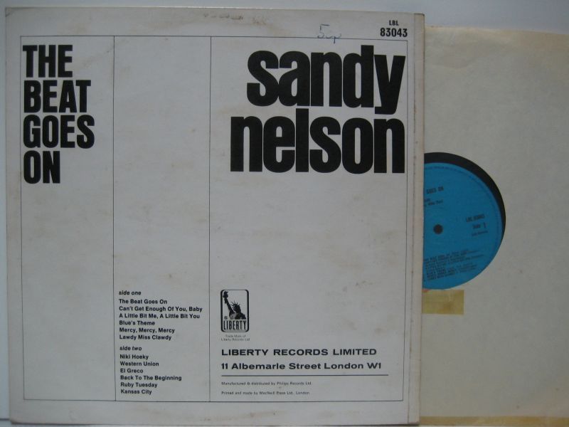 画像2: SANDY NELSON / The Beat Goes On