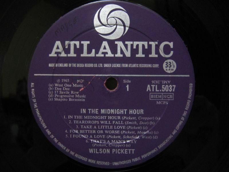 画像3: WILSON PICKETT / In The Midnight Hour