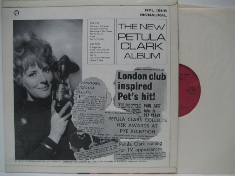 画像2: PETULA CLARK / The New Petula Clark Album